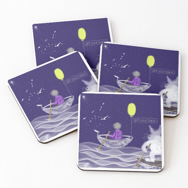Item preview, A Girl and a Rabbit on the High Seas designed and sold by BooView.