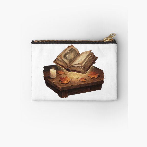 Item preview, Antique Open Spellbook – Dark Academia Witchy Sticker designed and sold by AillustriaAK.