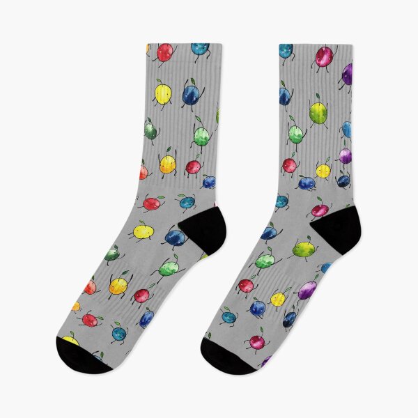 Item preview, Junimos de Stardew Valley en acuarela sobre fondo gris designed and sold by JurassicParkans.