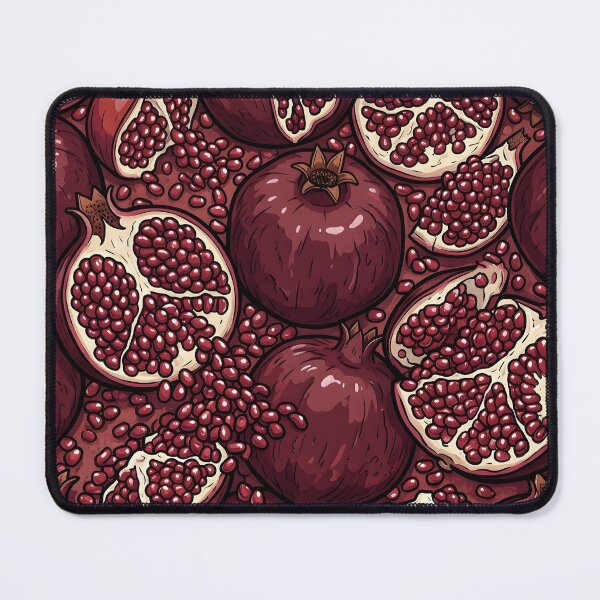 Item preview, Pomegranate Pattern – Seamless Fruit Illustration Design designed and sold by RkskArt.