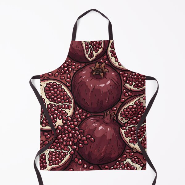 Item preview, Pomegranate Pattern – Seamless Fruit Illustration Design designed and sold by RkskArt.