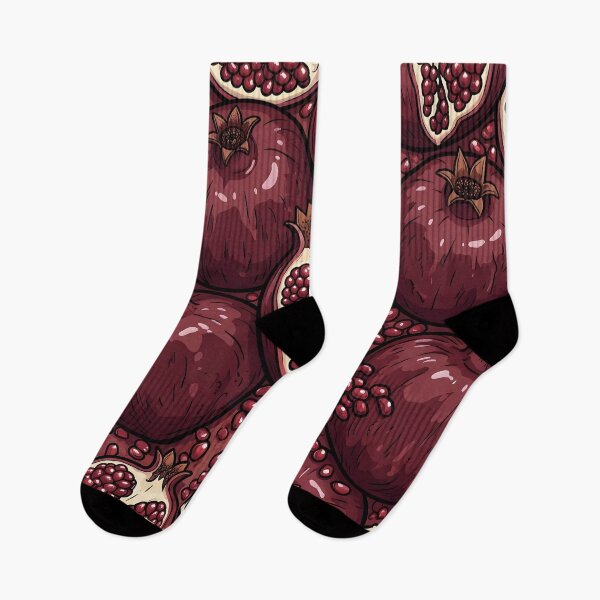 Item preview, Pomegranate Pattern – Seamless Fruit Illustration Design designed and sold by RkskArt.