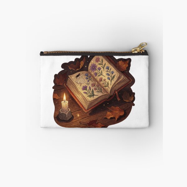 Item preview, Antique Open Spellbook – Dark Academia Witchy Sticker designed and sold by AillustriaAK.