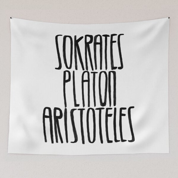 Item preview, Philosophers, Aristotle, Plato, Aristotle designed and sold by badlydrawnbabe.