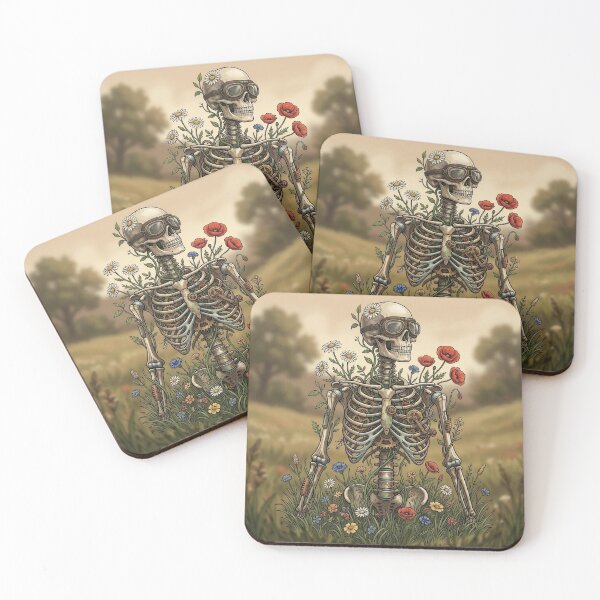 Item preview, Head Skull and flowers designed and sold by HEDN.
