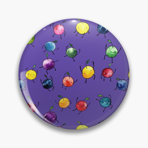 Item preview, Stardew Valley Watercolor Junimos on Purple Background designed and sold by JurassicParkans.