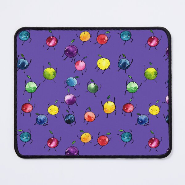 Item preview, Stardew Valley Watercolor Junimos on Purple Background designed and sold by JurassicParkans.