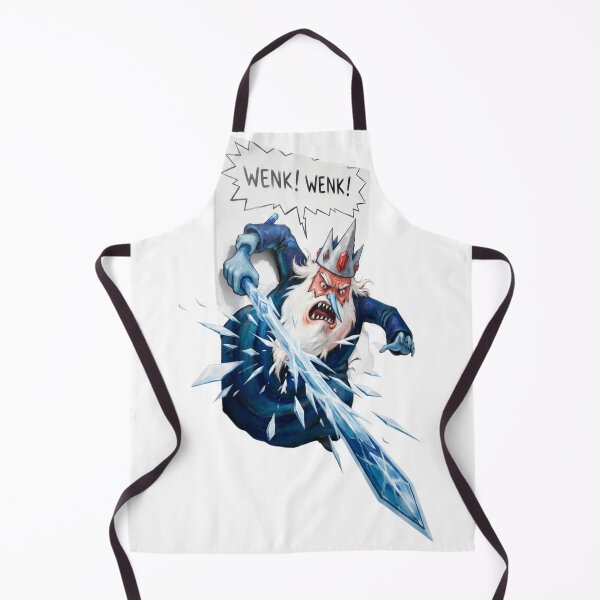 Item preview, Ice King Adventure Time Comic Style Illustration Wenk Wenk designed and sold by FreakToons.