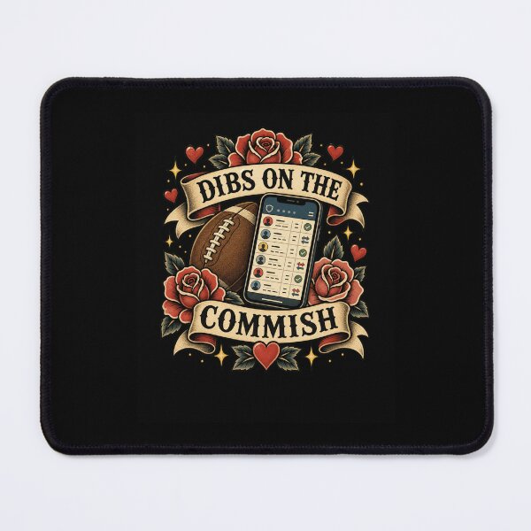 Item preview, Dibs on Fantasy Football Organizer Tattoo Art designed and sold by snowry.