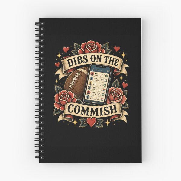 Item preview, Dibs on Fantasy Football Organizer Tattoo Art designed and sold by snowry.