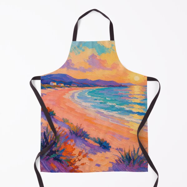 Item preview, Pastel Beach Sunset Wall Art – Colorful Coastal Seaside Decor designed and sold by GutyzDesignsES.