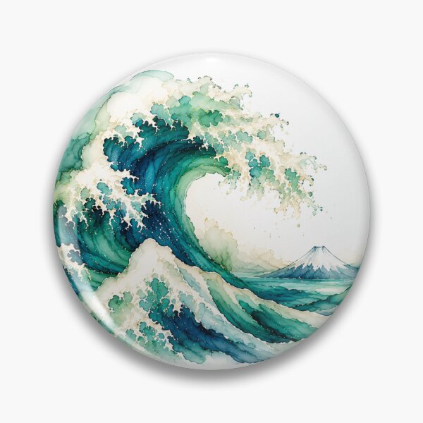 Item preview, The Great Wave off Kanagawa designed and sold by PurrfectWhisper.