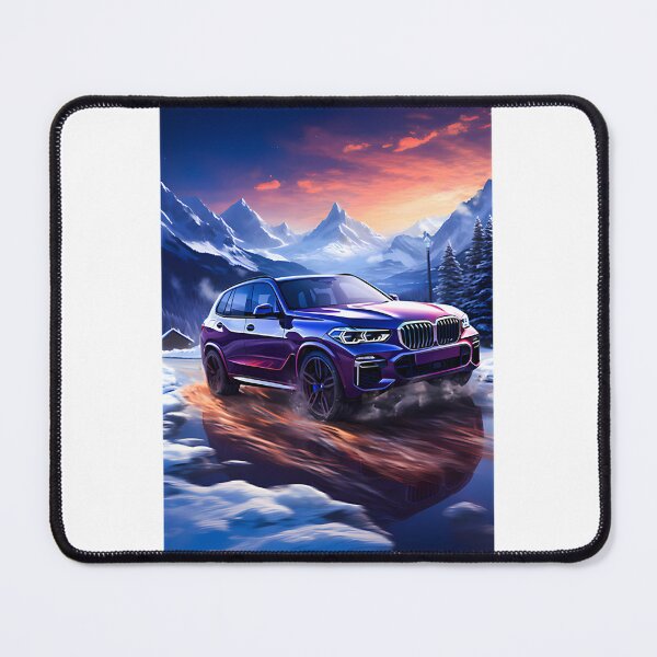 Item preview, Sporty Suv On Snowy Mountain Road - Car Art | Perfect Gift For You And Friends designed and sold by Borisston01.
