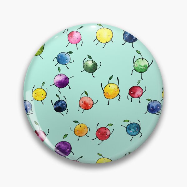 Item preview, Stardew Valley Watercolor Junimos on Mint Green Background designed and sold by JurassicParkans.