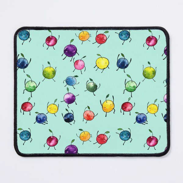 Item preview, Stardew Valley Watercolor Junimos on Mint Green Background designed and sold by JurassicParkans.