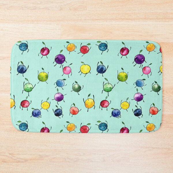 Item preview, Stardew Valley Watercolor Junimos on Mint Green Background designed and sold by JurassicParkans.