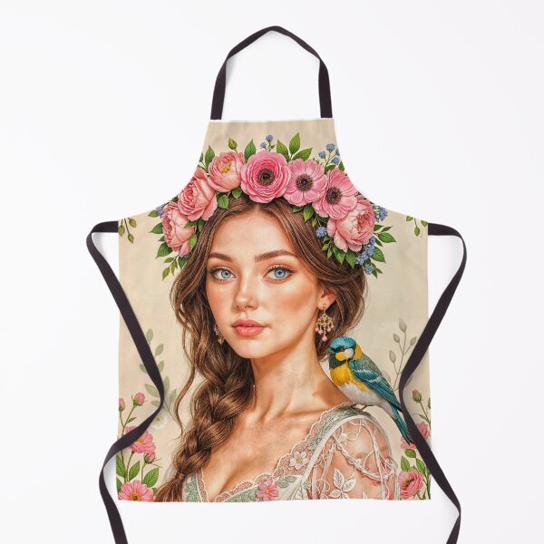 Item preview, Floral Crown With Lush Blooms designed and sold by The Empire Of Digital Art..