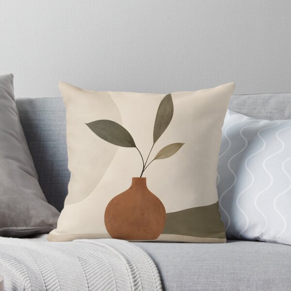 Item preview, Terracotta Botanical Wall Art – Minimalist Boho Plant & Neutral Earth Tone Decor designed and sold by GutyzDesignsES.