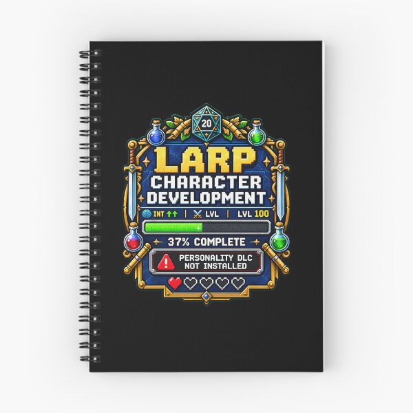 Item preview, Funny LARP Character Development Personality Art designed and sold by elderberry.
