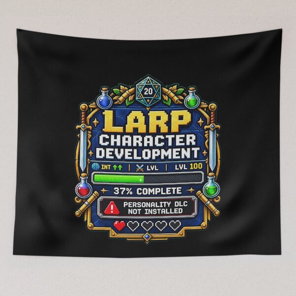 Item preview, Funny LARP Character Development Personality Art designed and sold by elderberry.