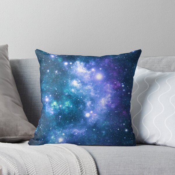 Item preview, Turquoise Teal Purple Galaxy Nebula Cosmic Space Art designed and sold by 2sweetsDesign.