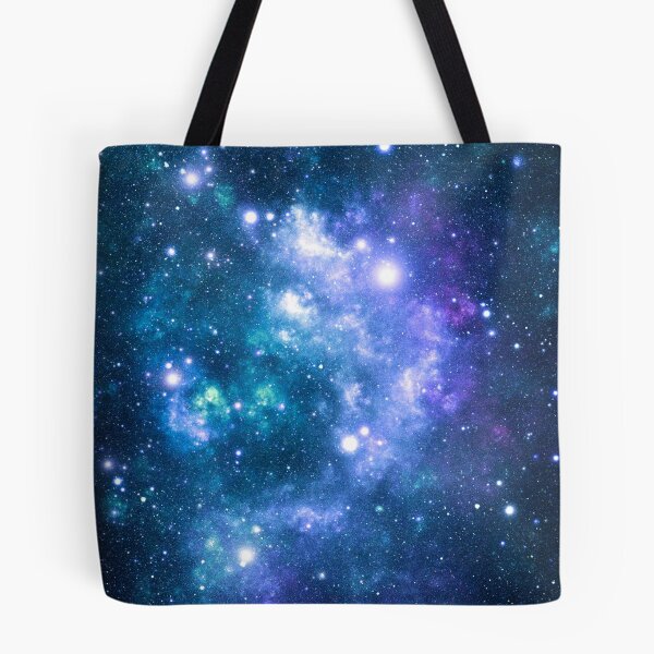 Item preview, Turquoise Teal Purple Galaxy Nebula Cosmic Space Art designed and sold by 2sweetsDesign.