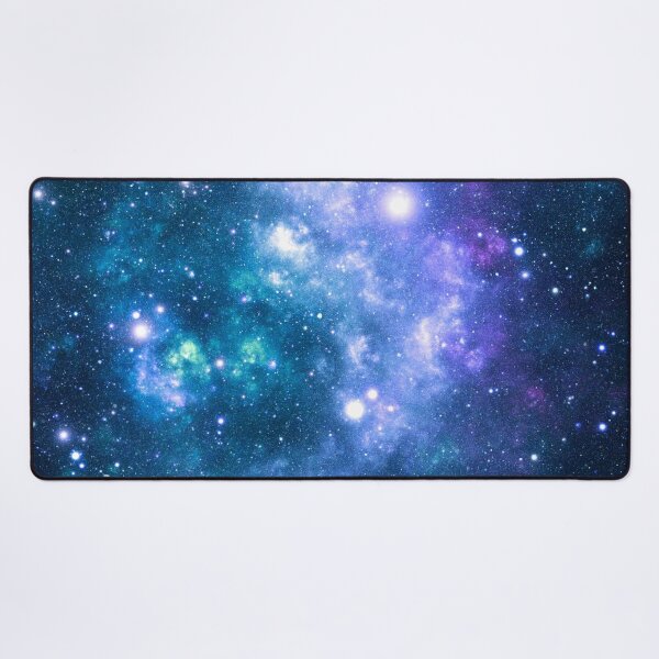 Item preview, Turquoise Teal Purple Galaxy Nebula Cosmic Space Art designed and sold by 2sweetsDesign.