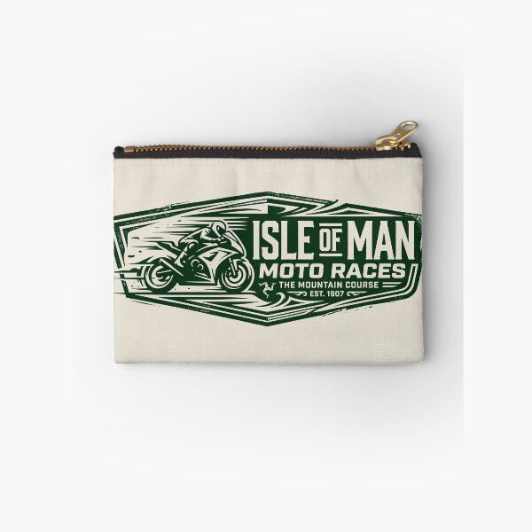 Item preview, Isle of Man Moto Races Mountain Course Vintage Biker Badge designed and sold by KiwiRider.