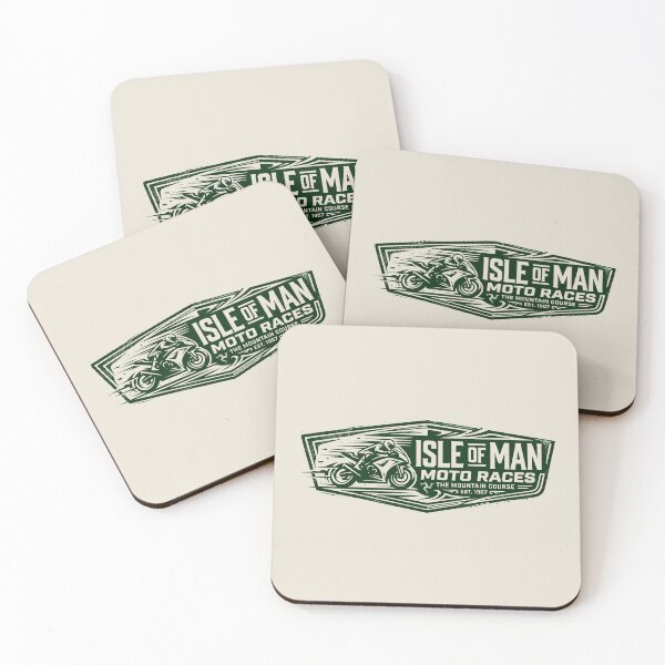 Item preview, Isle of Man Moto Races Mountain Course Vintage Biker Badge designed and sold by KiwiRider.