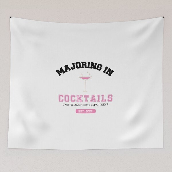 Item preview, Majoring in Margaritas | Back to College New Semester Student Humor designed and sold by luckyhue.