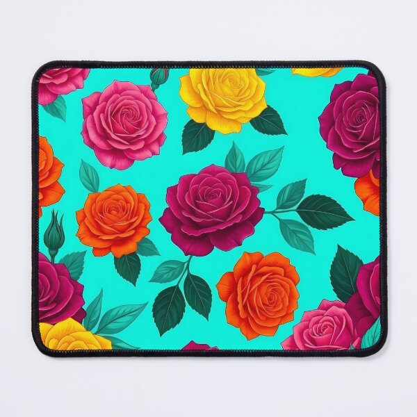 Item preview, Hot Pink and Orange Roses designed and sold by Lasofficial.