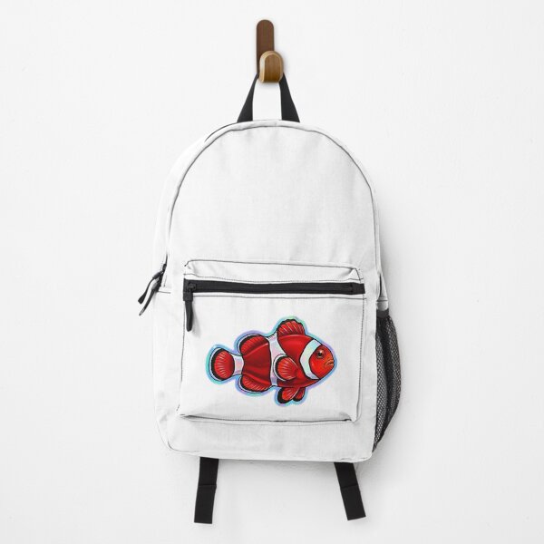Item preview, Tomato Clownfish Glossy Reef Aquarium Fish Art designed and sold by KenworksDigital.