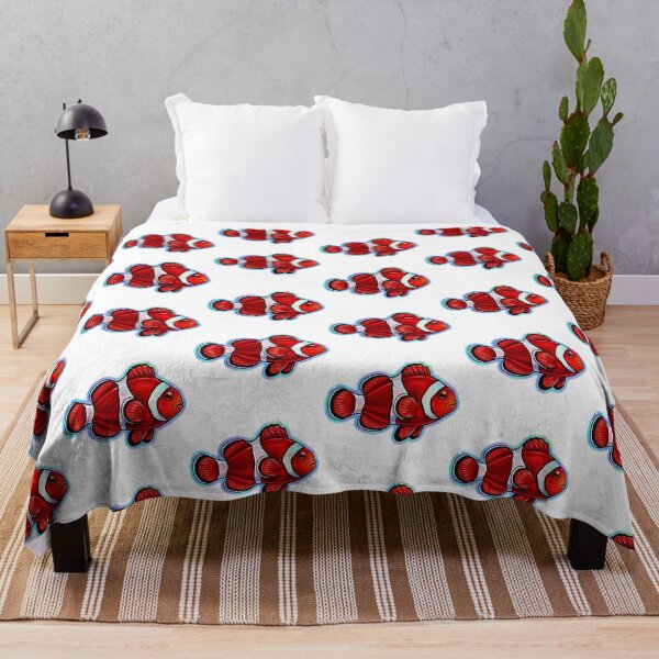 Item preview, Tomato Clownfish Glossy Reef Aquarium Fish Art designed and sold by KenworksDigital.