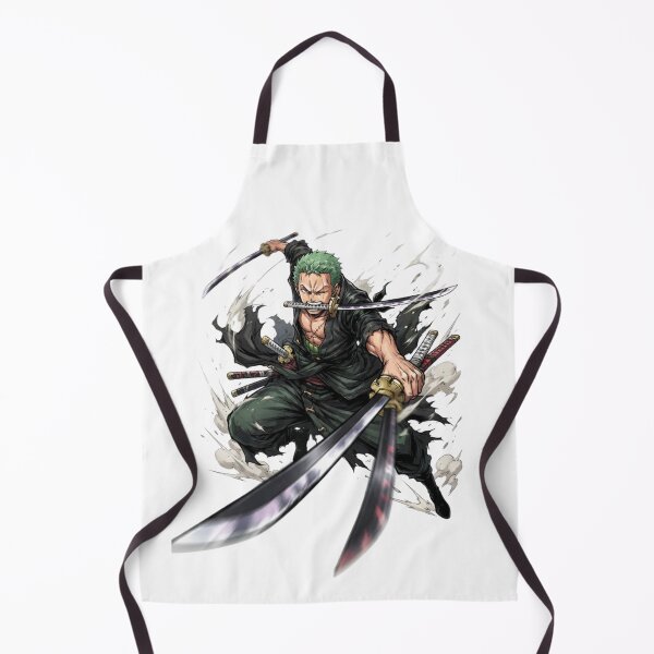 Item preview, Roronoa Zoro Swords Santoryu Style Manga Anime designed and sold by FreakToons.