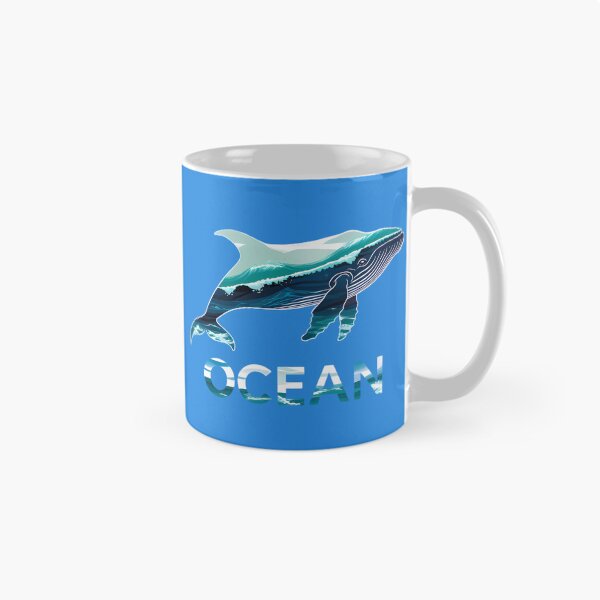 Item preview, Humpback Whale Ocean Wave designed and sold by Structure-Blue.