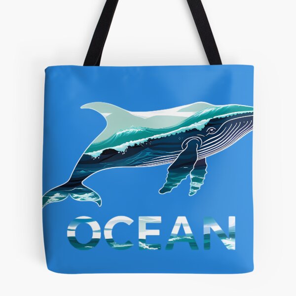 Item preview, Humpback Whale Ocean Wave designed and sold by Structure-Blue.