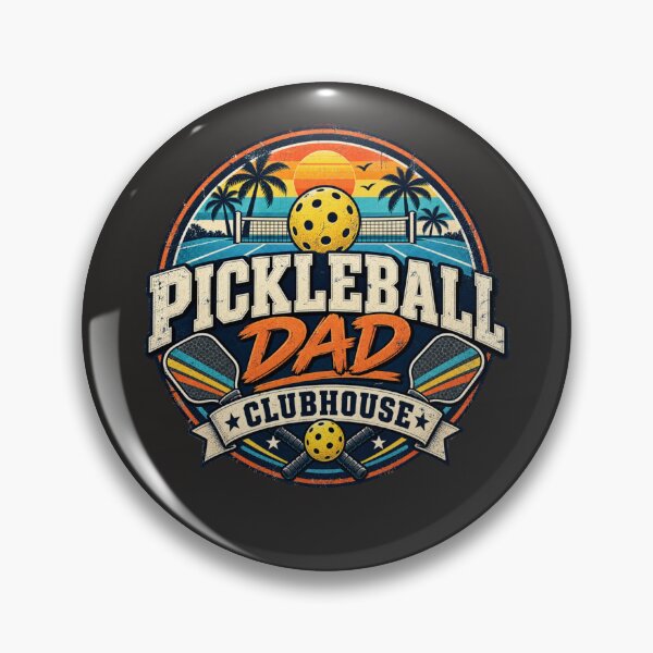 Item preview, Pickleball Dad - Clubhouse Vintage Sports Shirt designed and sold by GreyTee.