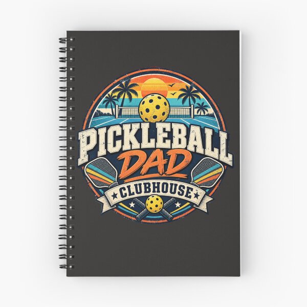 Artikelvorschau, Pickleball Dad - Clubhouse Vintage Sportshirt entworfen und verkauft von GreyTee.
