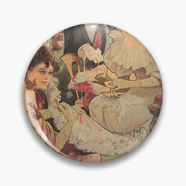 Item preview, Biscuits Champagne / Lefevre-Utile 1896 - Mucha designed and sold by Gilmour-Prints.