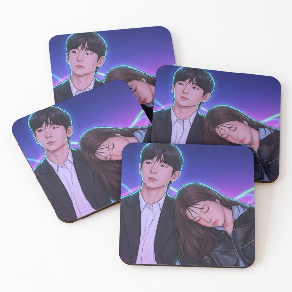 Item preview, KDrama Sticky With You Lgbtq+ Comic Book Art Home Wall Decor Print Poster Pride TV Series Movie  designed and sold by Mind Space.