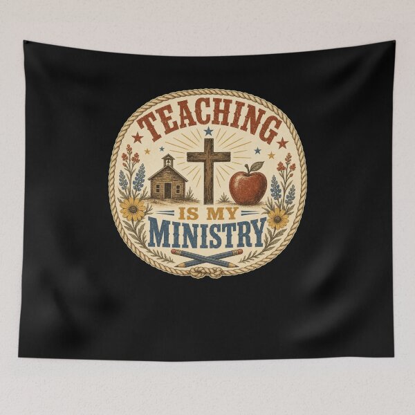 Item preview, Teaching Is My Ministry Christian Educator designed and sold by snowry.