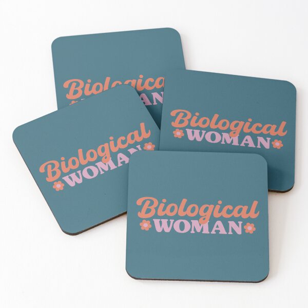 Item preview, Biological Woman Bold Typography Statement designed and sold by SweetLog.