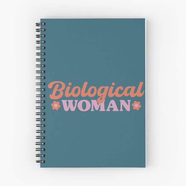 Item preview, Biological Woman Bold Typography Statement designed and sold by SweetLog.