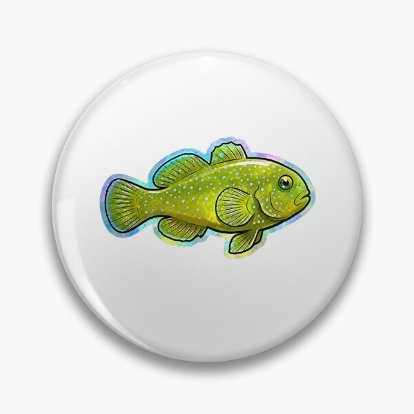 Item preview, Clown Goby Colorful Reef Aquarium Fish Art designed and sold by KenworksDigital.