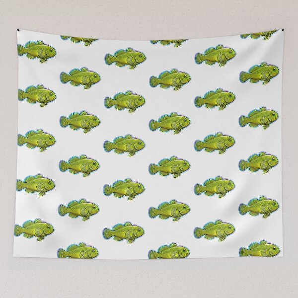 Item preview, Clown Goby Colorful Reef Aquarium Fish Art designed and sold by KenworksDigital.