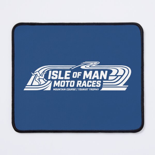 Item preview, Isle of Man Moto Races Retro Speed Badge Biker Racing designed and sold by KiwiRider.