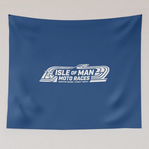 Item preview, Isle of Man Moto Races Retro Speed Badge Biker Racing designed and sold by KiwiRider.