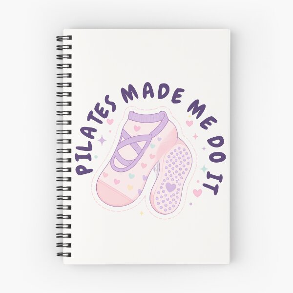 Item preview, Pilates Made Me Do It - Cute Aesthetic Grip Socks designed and sold by Liamsiartwork.
