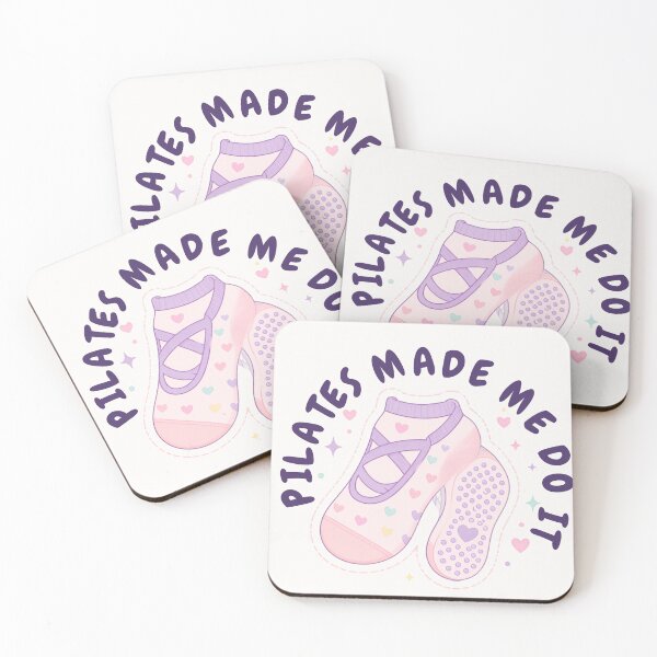 Item preview, Pilates Made Me Do It - Cute Aesthetic Grip Socks designed and sold by Liamsiartwork.