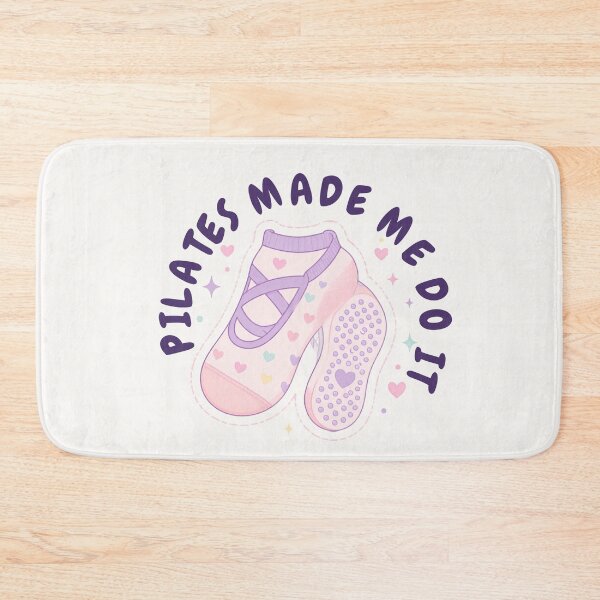 Item preview, Pilates Made Me Do It - Cute Aesthetic Grip Socks designed and sold by Liamsiartwork.
